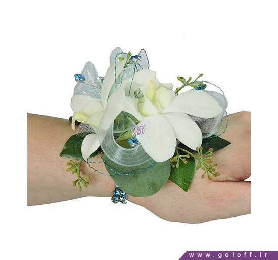دسته گل دور دست عروس - دسته گل مچی چیترا - Chitra | گل آف